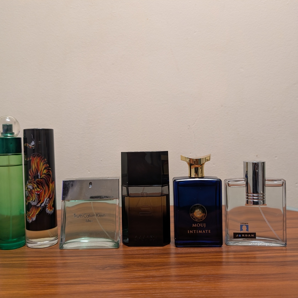 Calvin Klein Black and Gray Eau de Toilette